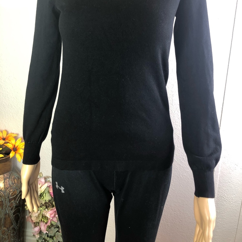 Ann Taylor black pullover turtle neck size XS